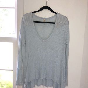 Free People - thermal long sleeve shirt